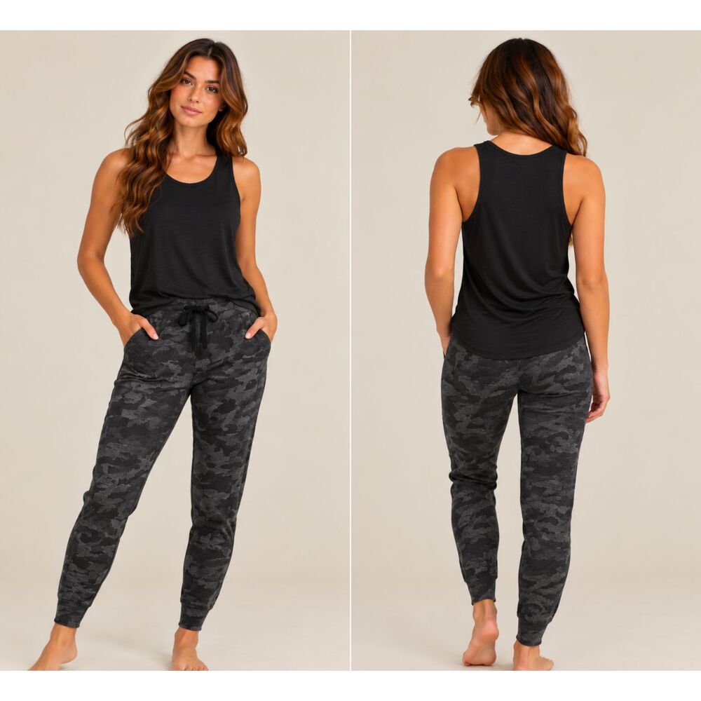 Lululemon Ready to Rulu Jogger Pant Incognito Camo HTR Black Sz 4